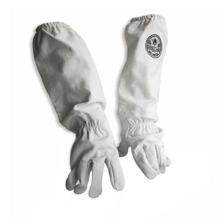 Good Land Bee Supply GL-GLV-M Sheep Skin Glove with Canvas Sleeve - Medium
