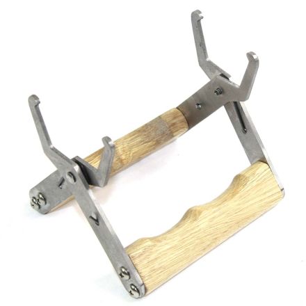 Goodland Bee Supply GLFGRIP Beekeeping Beehive Frame Holder / Remover / Lifter Grip Tool - Wooden Handle